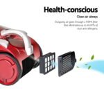 Devanti 2200W Bagless Vacuum Cleaner Red - Image 7