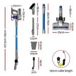 Devanti 300W Stick Vacuum Cleaner Cordless Self-Standing - Image 6