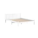 Artiss Bed Frame Double Size Wooden White SOFIE - Image 2