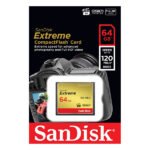 SanDisk 64GB Extreme CompactFlash Card with (write) 85MB/s and (Read)120MB/s - SDCFXSB-64G - Image 2