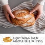 2 Pack Oval Sourdough Proofing Basket Set with Linen Liner, Natural Rattan Bread Fermentation Bowl for Artisan Baking, Splinter-Free Dough Rising Basket for Home Bakers (10 inch,Beige) - Image 7