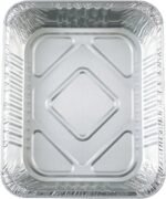 20 Pack Heavy-Duty Disposable Aluminum Foil Pans for Baking, Grilling & Catering - Extra Thick Rectangular Trays for Oven, BBQ & Steam Table Use (Silver) - Image 5