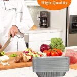 20 Pack Heavy-Duty Disposable Aluminum Foil Pans for Baking, Grilling & Catering - Extra Thick Rectangular Trays for Oven, BBQ & Steam Table Use (Silver) - Image 6