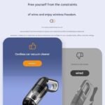 Cordless Handheld Vacuum Cleaner set - USB Rechargeable Portable Car Vacuum with Detachable Nozzle, Lightweight Dust Buster for Car Interior, Home, Office and Pet Hair - Image 4