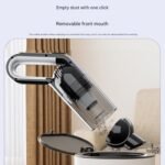 Cordless Handheld Vacuum Cleaner set -  USB Rechargeable Portable Car Vacuum with Detachable Nozzle, Lightweight Dust Buster for Car Interior, Home, Office and Pet Hair - Image 7